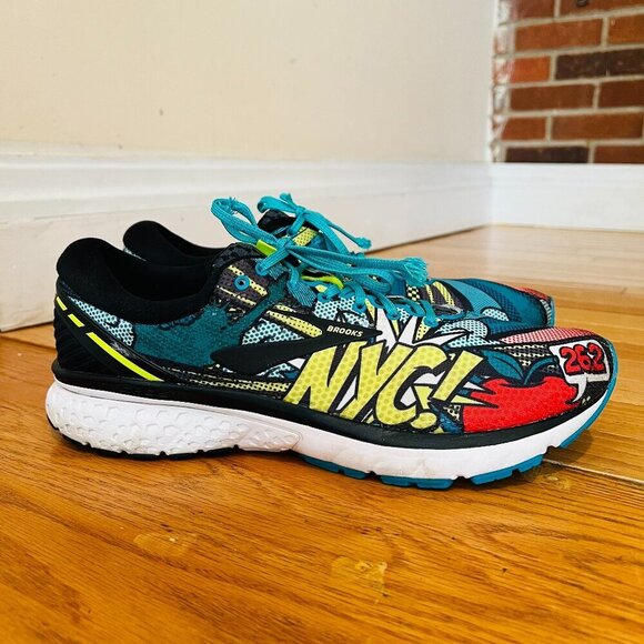 Brooks Running Ghost 11 Ltd Ed., Size 11.5 New York City Marathon - Picture 1 of 16